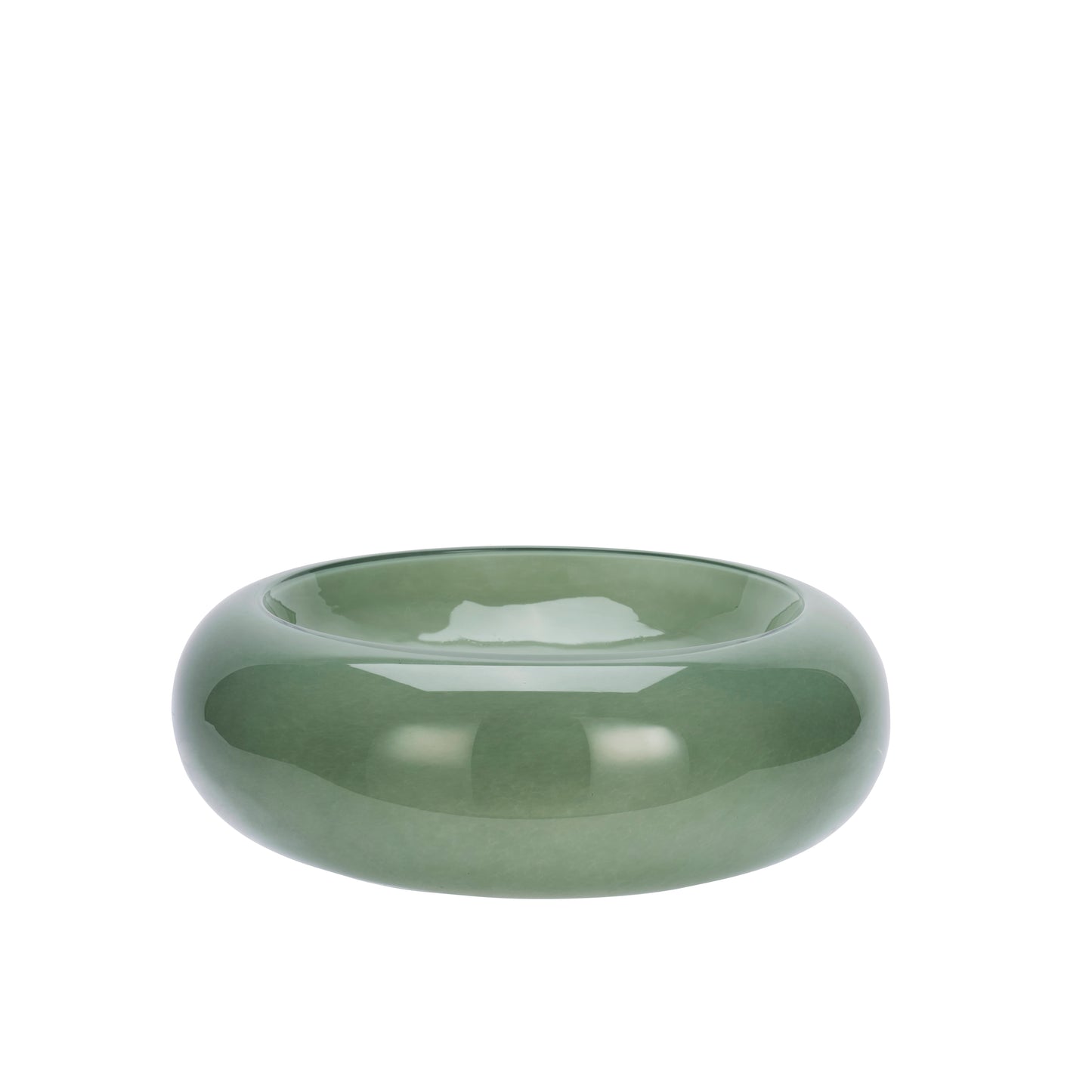 Glass bowl in green | Minerva Interiors